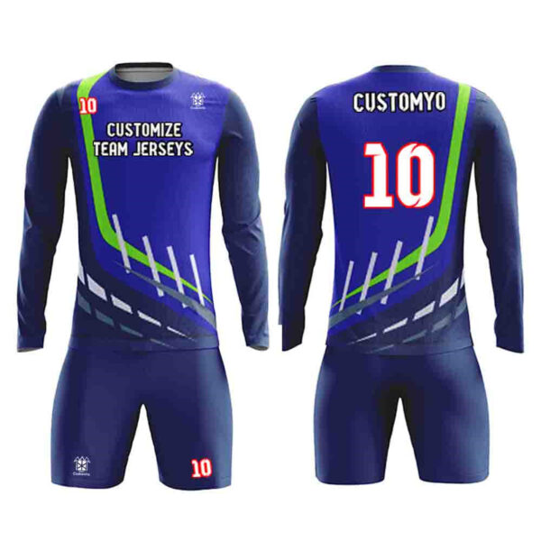 Custom Soccer Goalie Jersey Full Sublimated Club goalkeeper Uniform set Make Your Team Training Jerseys with name, number and logo125